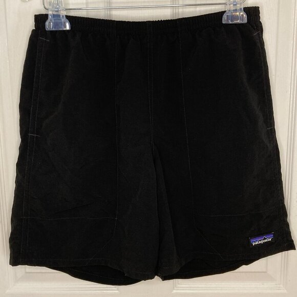Patagonia Black Nylon Swim Trunks Size Small - Picture 1 of 6